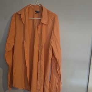 H&M Orange Men's Shirt